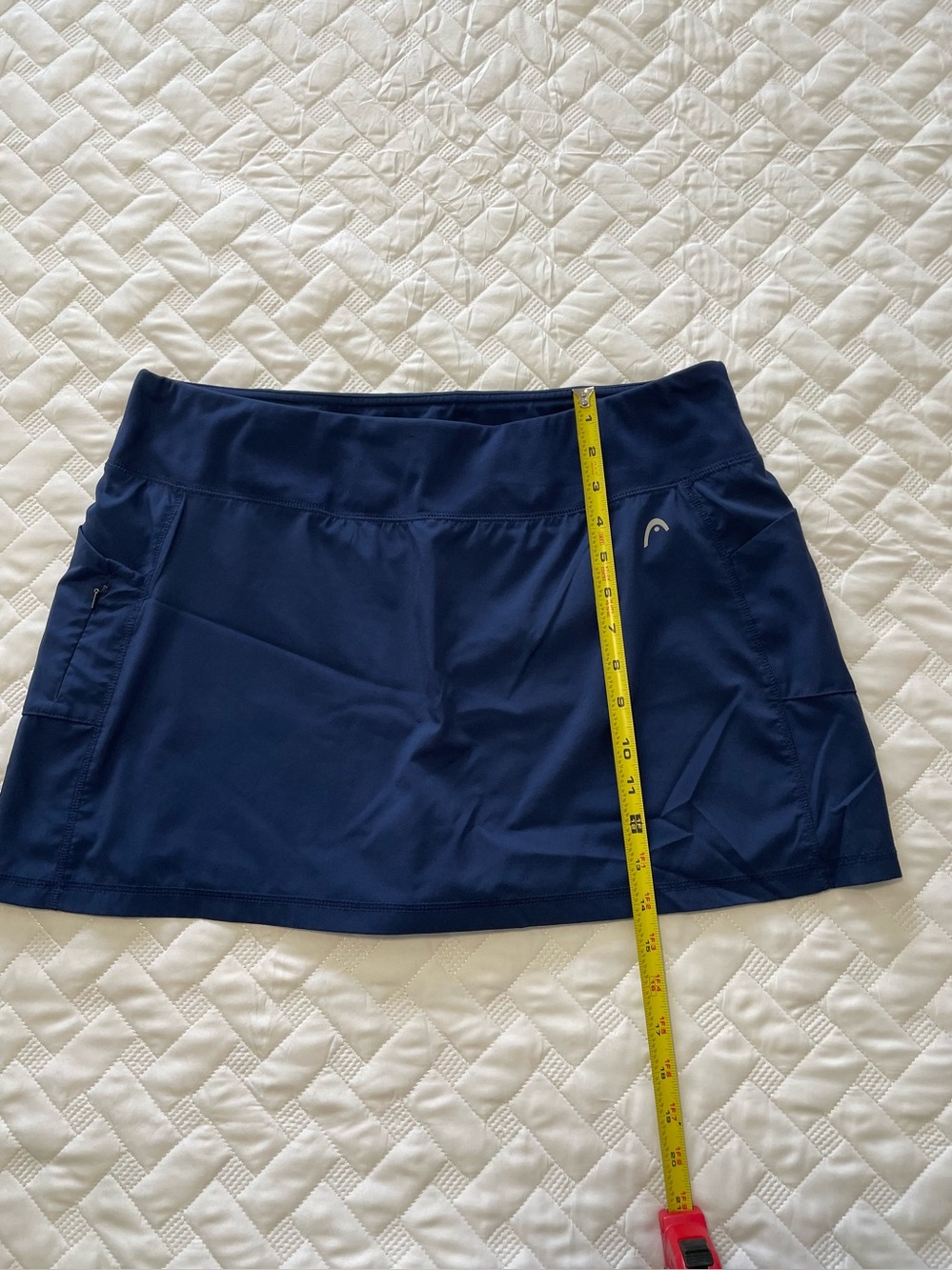 Head Women's Navy Athletic Skort with Side Pockets